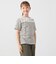SHIPS any: レース カラー リボン 半袖 Tシャツ<KIDS>