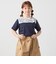 SHIPS any: レース カラー リボン 半袖 Tシャツ<KIDS>