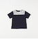 SHIPS any: レース カラー リボン 半袖 Tシャツ<KIDS>