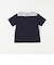 SHIPS any: レース カラー リボン 半袖 Tシャツ<KIDS>