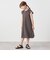 SHIPS any: ヘンリーネック ノースリーブ Tシャツ ワンピース<KIDS>
