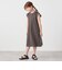 SHIPS any: ヘンリーネック ノースリーブ Tシャツ ワンピース<KIDS>