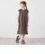 SHIPS any: ヘンリーネック ノースリーブ Tシャツ ワンピース<KIDS>