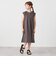 SHIPS any: ヘンリーネック ノースリーブ Tシャツ ワンピース<KIDS>