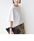《予約》〈接触冷感/UVカット〉ガゼット デザイン ワイド スリーブ TEE