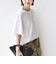 《予約》〈接触冷感/UVカット〉ガゼット デザイン ワイド スリーブ TEE