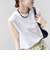 《予約》〈接触冷感/UVカット〉ガゼット デザイン 裾 ラウンド TEE