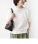 《予約》【WEB限定】〈手洗い可能〉ペーパー ヘンリーネック アイレット ニット