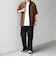 【SHIPS any別注】Gramicci: オーガニックコットン ルーズ テーパード ストレッチ デニム パンツ 26AW◆