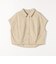 《予約》quaranciel:〈接触冷感/洗濯機可能〉天竺 フレンチスリーブ シャツ カットソー