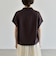《予約》quaranciel:〈接触冷感/洗濯機可能〉天竺 フレンチスリーブ シャツ カットソー