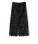 TORAZZODONNA:〈手洗い可能〉カットワーク レース スカート