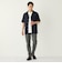 SHIPS Colors:〈接触冷感〉カット ジャカード オープンカラー シャツ