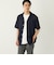 SHIPS Colors:〈接触冷感〉カット ジャカード オープンカラー シャツ