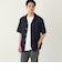 SHIPS Colors:〈接触冷感〉カット ジャカード オープンカラー シャツ
