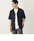 SHIPS Colors:〈接触冷感〉カット ジャカード オープンカラー シャツ