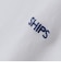 【WEB限定】SHIPS: マイクロ SHIPSロゴ Tシャツ