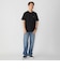 【WEB限定】SHIPS: マイクロ SHIPSロゴ Tシャツ