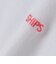 【WEB限定】SHIPS: マイクロ SHIPSロゴ Tシャツ