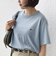 【WEB限定】SHIPS: マイクロ SHIPSロゴ Tシャツ