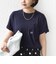【WEB限定】SHIPS: エンブロイダリー SHロゴ ポケット Tシャツ