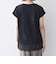SHIPS Colors:〈手洗い可能〉フリンジ レース レイヤード TEE