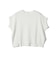 《予約》【WEB限定】シアー ワッフル スリット TEE