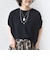《予約》【WEB限定】シアー ワッフル スリット TEE