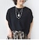 《予約》【WEB限定】シアー ワッフル スリット TEE