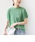 《予約》【WEB限定】シアー ワッフル スリット TEE