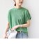 《予約》【WEB限定】シアー ワッフル スリット TEE