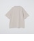【WEB限定】SHIPS Colors:Wフェイス ニット襟 Tシャツ◇