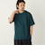 【WEB限定】SHIPS Colors:Wフェイス ニット襟 Tシャツ◇