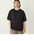 【WEB限定】SHIPS Colors:Wフェイス ニット襟 Tシャツ◇