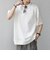SHIPS any:〈洗濯機可能〉エアロ スケープ メッシュ 鹿の子 リブ Tシャツ◆