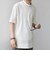 SHIPS any:〈洗濯機可能〉エアロ スケープ メッシュ 鹿の子 リブ Tシャツ◆