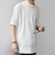 SHIPS any:〈洗濯機可能〉エアロ スケープ メッシュ 鹿の子 リブ Tシャツ◇