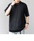 SHIPS any:〈洗濯機可能〉エアロ スケープ メッシュ 鹿の子 リブ Tシャツ◆