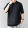 SHIPS any:〈洗濯機可能〉エアロ スケープ メッシュ 鹿の子 リブ Tシャツ◆