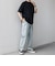 SHIPS any:〈洗濯機可能〉エアロ スケープ メッシュ 鹿の子 リブ Tシャツ◇