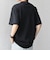 SHIPS any:〈洗濯機可能〉エアロ スケープ メッシュ 鹿の子 リブ Tシャツ◇