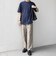 SHIPS any:〈洗濯機可能〉エアロ スケープ メッシュ 鹿の子 リブ Tシャツ◆