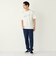 《予約》【WEB限定】SHIPS Colors:ロープ刺繍 Tシャツ◆
