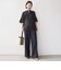 《予約》〈手洗い可能〉トリム レース ピンタック スキッパー ブラウス