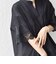 《予約》〈手洗い可能〉トリム レース ピンタック スキッパー ブラウス