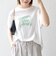SHIPS any:〈洗濯機可能〉シアー 裏毛 ロゴ TEE
