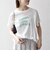 SHIPS any:〈洗濯機可能〉シアー 裏毛 ロゴ TEE