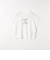 SHIPS any:〈洗濯機可能〉シアー 裏毛 ロゴ TEE