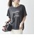 SHIPS any:〈洗濯機可能〉シアー 裏毛 ロゴ TEE