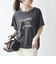 SHIPS any:〈洗濯機可能〉シアー 裏毛 ロゴ TEE